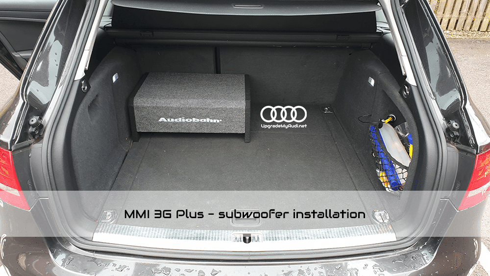 Read more about the article MMI 3G Plus – After market subwoofer installation