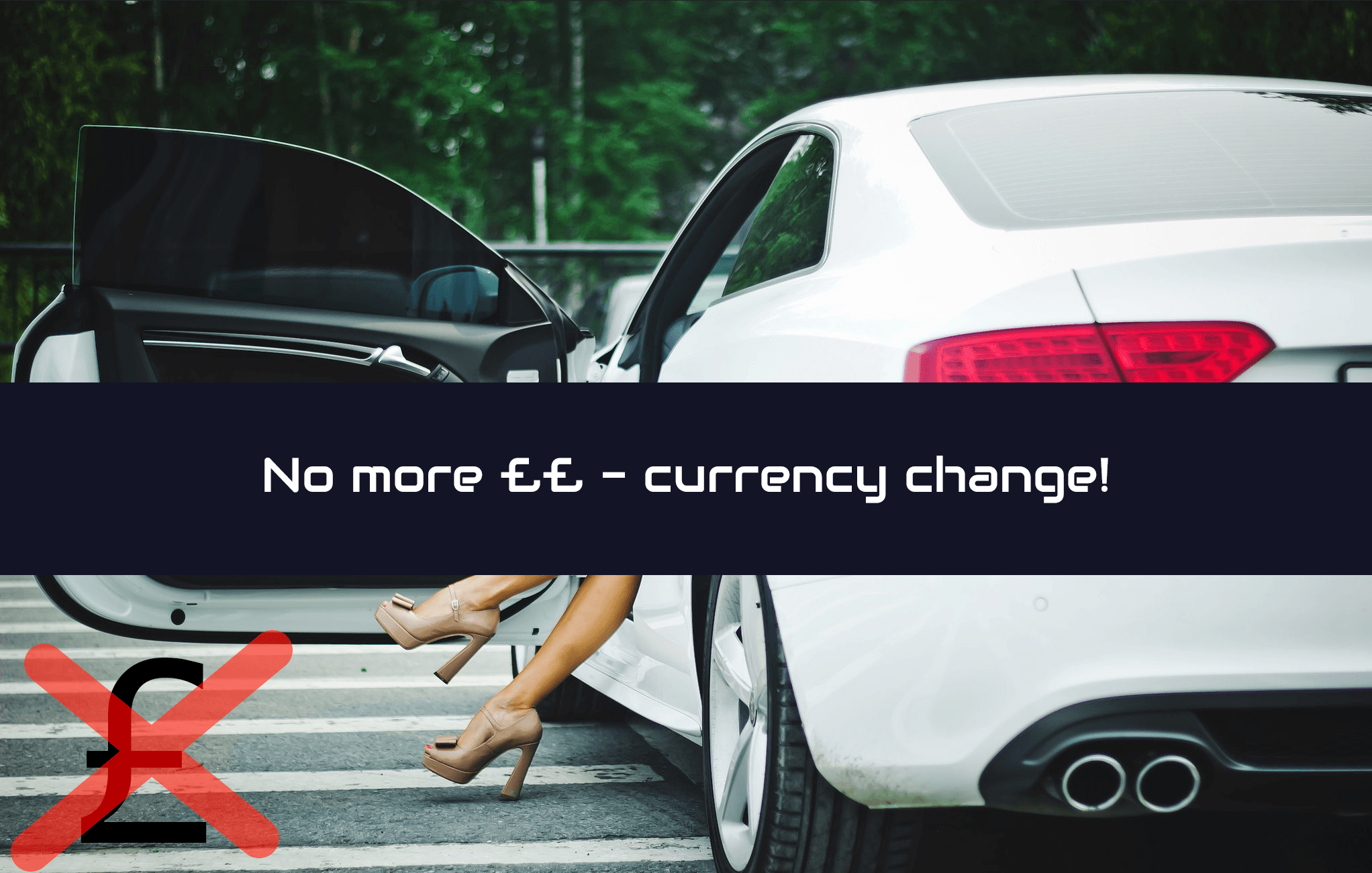 Read more about the article No more British pounds..
