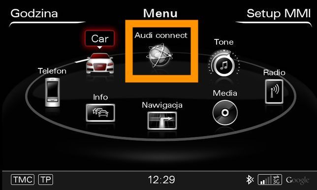 Audi Connect MMI 3G Plus