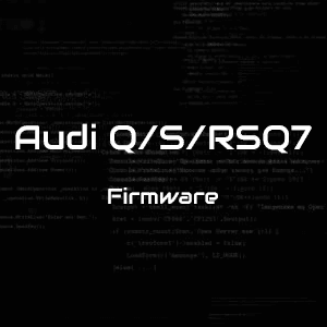 Audi MMI Q7 firmware update