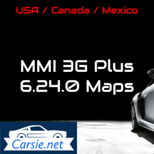 Audi MMI 3G Plus 6.24.0 8R0060884JE – Latest maps for USA / CANADA / MEXICO