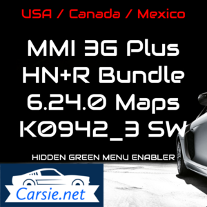 Audi MMI 3GP / 3G Plus / HN+R Bundle – Latest Maps & Firmware for USA / CANADA / Mexico – 6.24.0 & K0942_3
