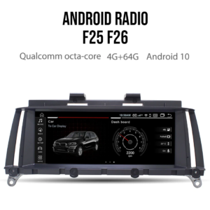 BMW Android Station – 8.8″ Touch Screen Android 10.0 4G RAM 64G Qualcomm Octa-Core for BMW X3 & X4 – F25 F26