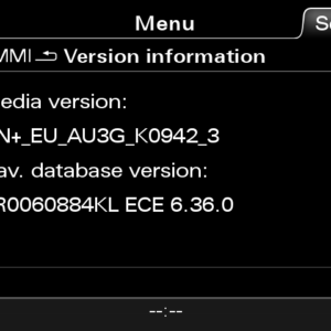 Audi MMI 3G Plus 6.36.0 8R0051884KL – latest Audi Europe maps. MMI 3G Maps 2023