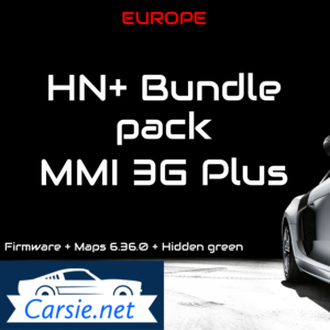 Audi MMI 3GP HN+ / 3G Plus / Bundle – Latest Maps & Firmware. 6.36.0 & K0942 – Europe! MMI 3G Maps 2023