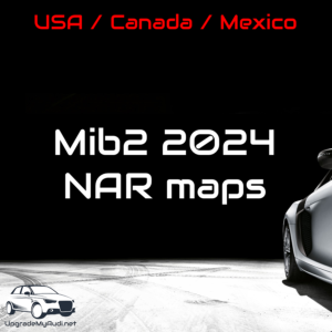 Audi MMI Mib2 USA / Canada / Mexico – P376 N60S5MIBH3 NAR 2024/25 Mib2 /High map update